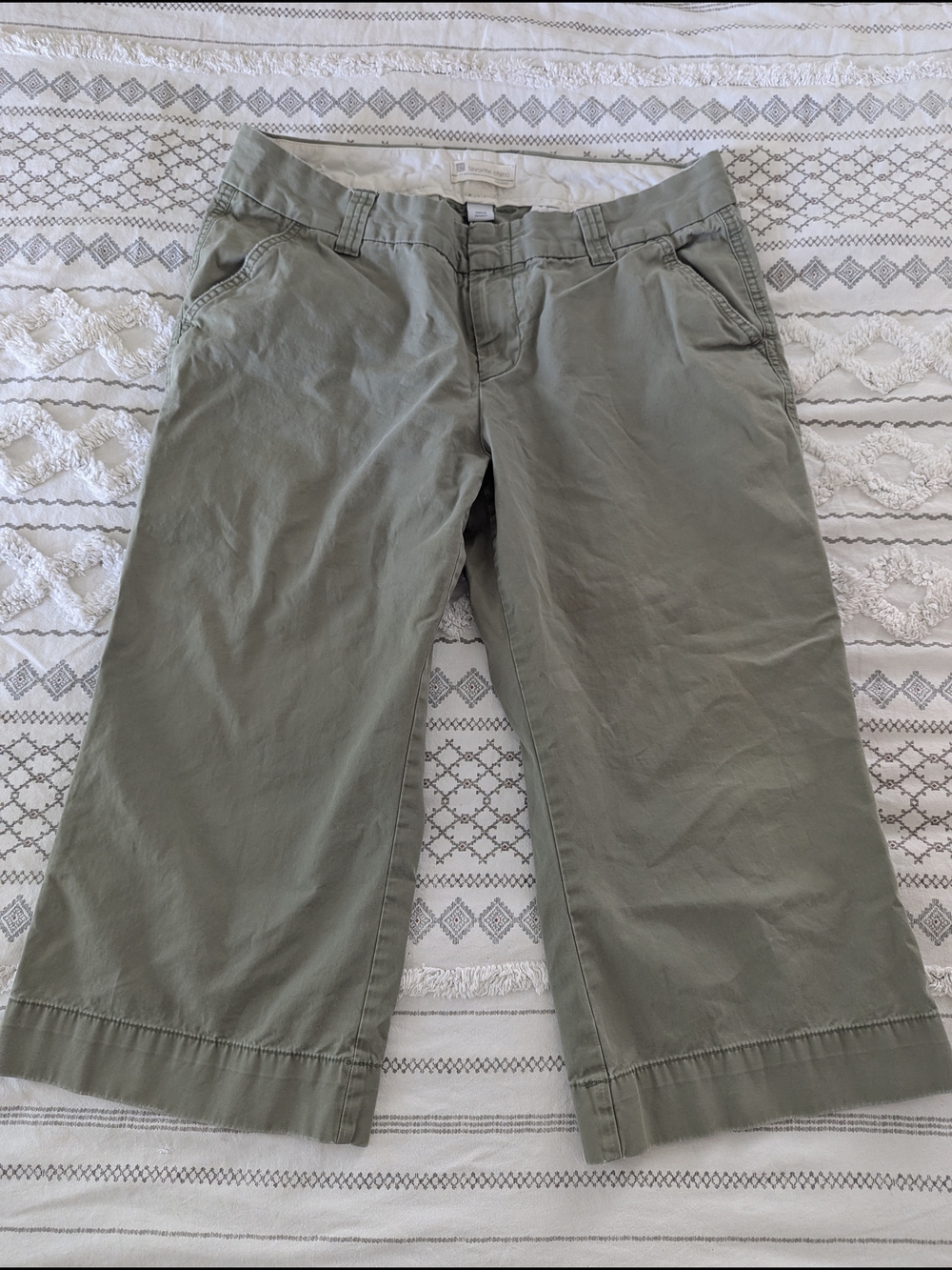 GAP Favorite Cropped Chinos